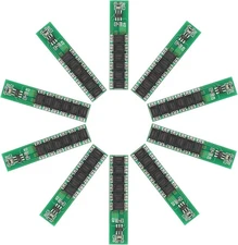 1S 3.7V 10A 6MOS 18650 Charger PCB BMS Protection Board for 18650 Li-ion Lithium