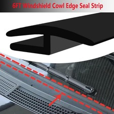 6ft For Nissan Car Front Windshield Panel Rubber Seal Strip Sealed Moulding Trim