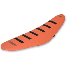 SDG Components 6-Ribbed Seat Cover - Orange/Black - SX/EX 95935KOO