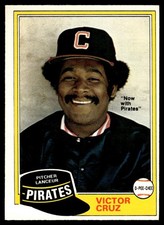 1981 O-Pee-Chee Victor Cruz Cleveland Indians #252