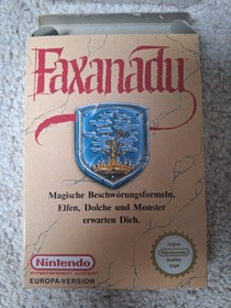 Faxanadu - Nintendo Entertainment System - NES - PAL - OVP + Anleitung, CiB