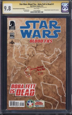 Star Wars: Blood Ties - Boba Fett is Dead (2012 Dark Horse) #   1 CGC Signature