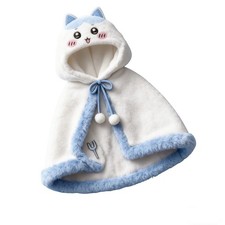 Anime Chiikawa Usagi Hachiware Shawl Cloak Blanket Pajamas Robe Cosplay Costume