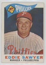 1960 Topps Eddie Sawyer #226 0a3