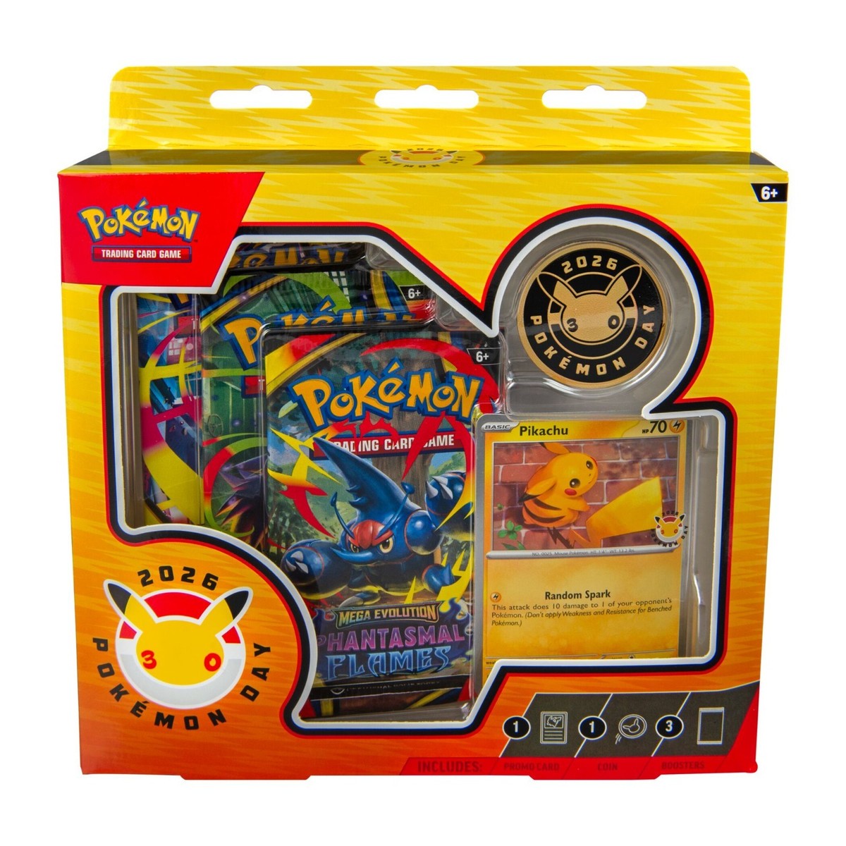 IN HAND Pokémon TCG: Pokémon Day 2026 Collection Box 30th