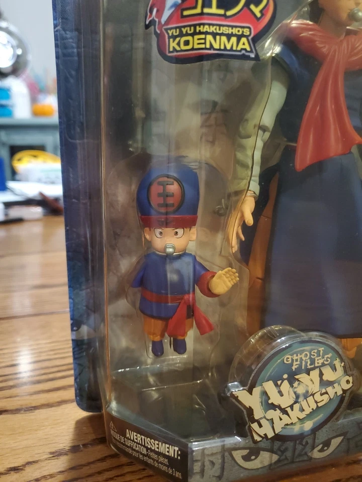 Figura de acción Yu Yu Hakusho Ghost Files Koenma If Labs 2002 tarjeta sellada Foto 3 de 4