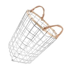 Metal Hamper Extra Large Wire Basket Blanket Storage for Living Room