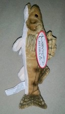 Collectable 2002 Cabin Critters Inc. 10" Walleye Plush Stuffed Toy NEW with Tag