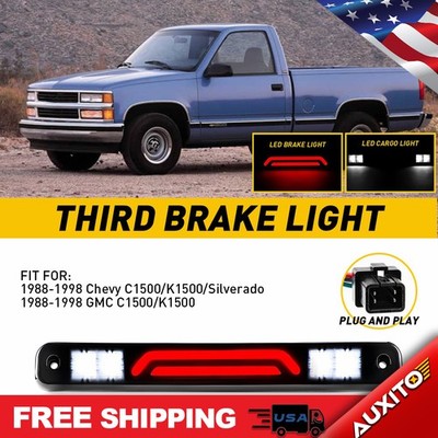 For C1500/K1500/Silverado GMC Chevy Third 3rd 1988-98 Brake Light Lamp Cargo Bar
