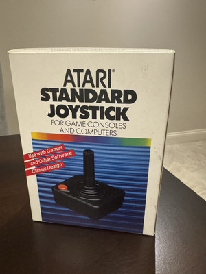 Vintage 1983 Atari 2600 / 400 / 800 CX40 Standard Joystick Controller New In Box