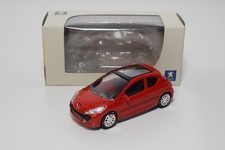 B86 1:64 3INCH 3 INCH NOREV PEUGEOT 207 3 PORTES DOORS RED MIB