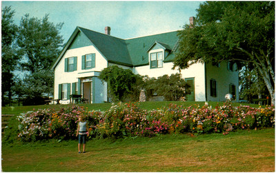 Green Gables House Cavendish Prince Edward Island Canada Chrome Postcard