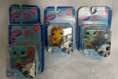 Auswahl   Big Littlest Pet Shop LPS 2 KIWI BIRD #G7 #82 Iguana 83 #78 Seagull