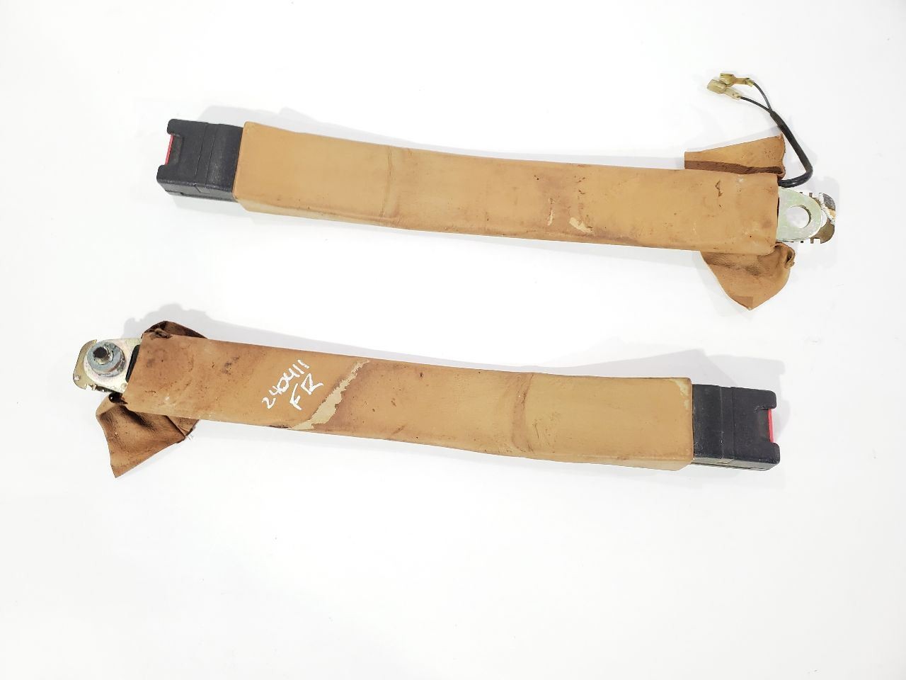 1990 Bentley Turbo R OEM Front Pair Seatbelt Buckles 