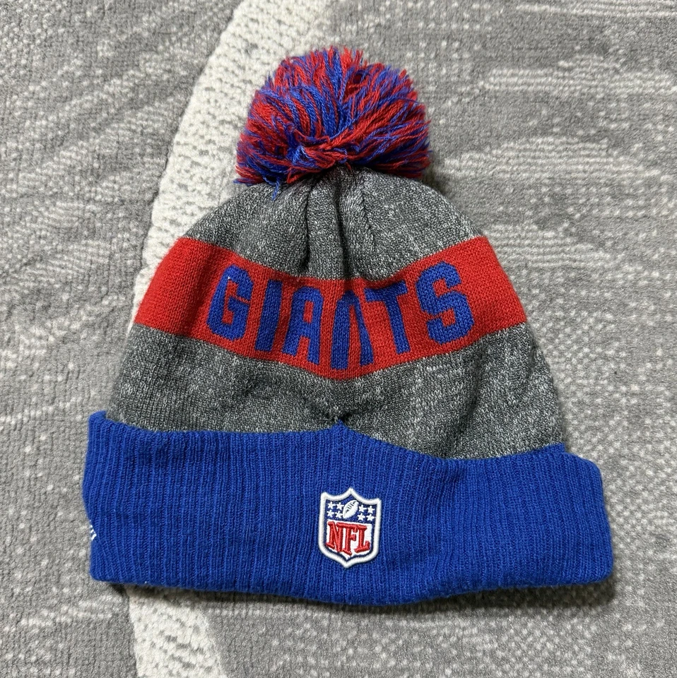 New Era New York Giants NFL Juvenil Invierno Sombrero Gorro Talla Única Foto 2 de 4