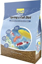 TetraPond Spring And Fall Diet 3.08 Pounds, Pond Fish Food, For Goldfish And Koi
