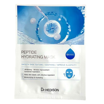 8809648494170 Dr.HEDISON Peptide Hydrating Mask nawilżająca maska peptydowa w pł