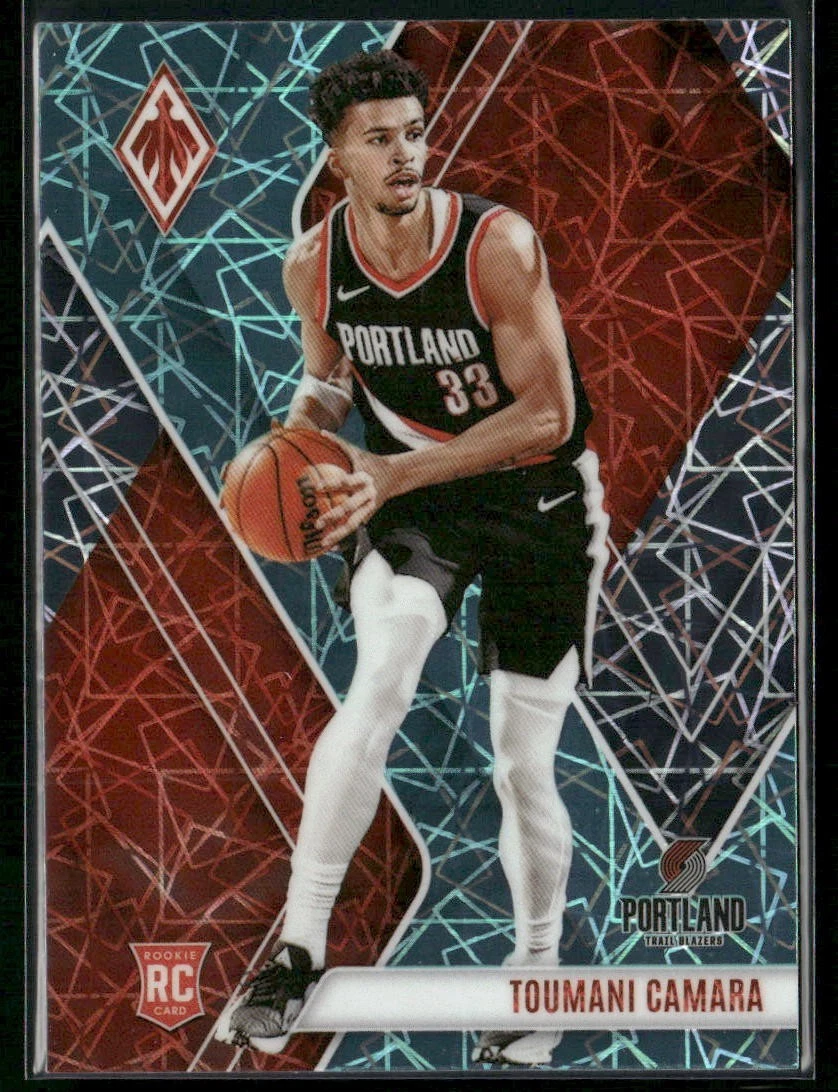 2023-24 Panini Phoenix - Rookies Toumani Camara #269 Teal Lazer Phoenix (RC)