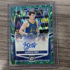 Panini Donruss Optic 2024-25 Quinten Post Rookie Auto Seismic Prizm /35 Warriors