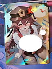 Hu Tao Genshin SW-07 Goddess Story Beautiful Delicate Moan Waifu Card