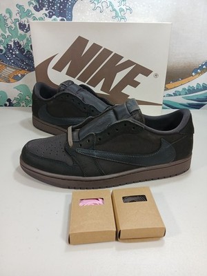 Air Jordan 1 Low X Travis Scott Velvet Brown Sz 11.5 DM7866-202 | eBay