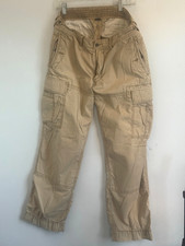 Vintage Polo Ralph Lauren Men Cargo Pants Size 36x32 Khaki Military RL 76105 Y2K