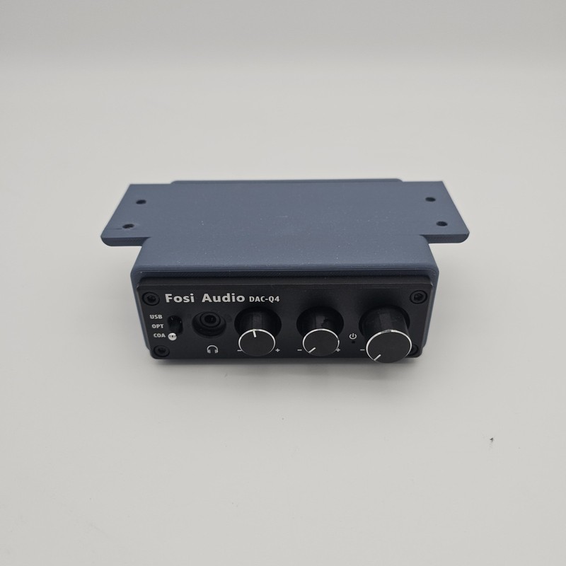 Fosi Audio Q4 Headphone Amplifier DAC Converter + under desk mount