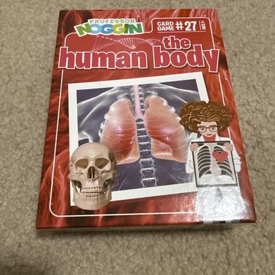 Professor Noggin The Human Body Card Game #27 Outset Media 2019 New Open Box