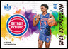 2023-24 Panini Court Kings Self Expression Ruby #22 Ausar Thompson RC #d 045/149