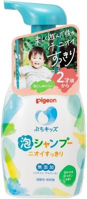 Pigeon Petit Kids Foaming Shampoo Refreshing Odor 300ml Soap Scent