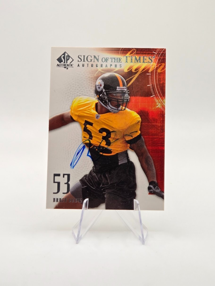 Bruce Davis SP Authentic Sign of the Times #SOTBD Base