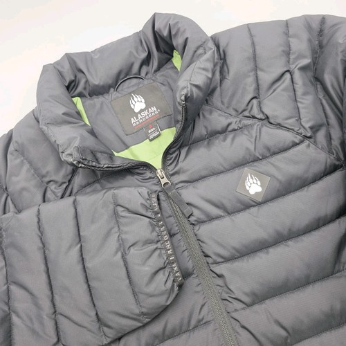 Alaskan Hardgear Men's 2XL AKHG Duluth Trading Puffer Jacket Black Puffin