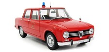 Minichamps 1:18 ALFA ROMEO GIULIA 1300cc FIRE DEPARTMENT 1966 Diecast Model