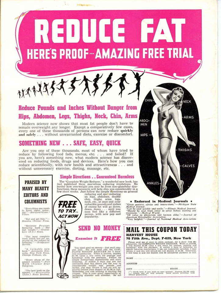 Film Fun Magazine #638 VG 1942 - Image 2 of 3