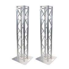 Clutch TB1-SQ34-492 4.92 FT TRUSSBOXone Truss 2-Pack with Base Plates