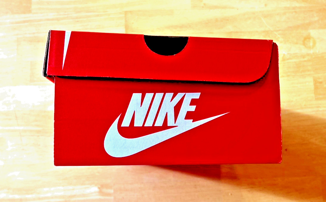 Nike EMPTY Orange Box Replacement Size 7Y No Shoes Box Only — product photo 3 of 7