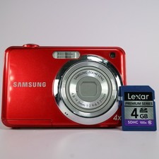 Samsung Digital Camera ES9 12.2MP Red Tested