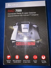 Cobra RAD 700i Connected Radar & Laser Detector NEW IN BOX
