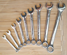 Matco Silver Eagle Series 9 Piece 14 34 Sae Combination Wrench Set Mint