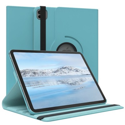 Schutzhülle für Apple iPad Pro 11 (2025) 360° Grad Tablet Case Kunstleder Blau
