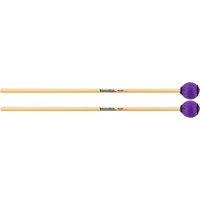 Innovative Percussion Rattan MarimbaVibraphone Mallets Medium Purple Cord