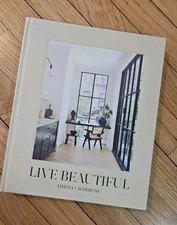 Live Beautiful by Athena Calderone - Hardcover Book New, Sealed 