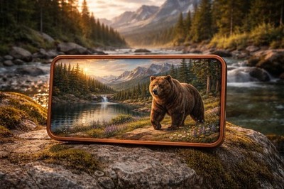 Grizzly Bear Proof AVDP .999 10 Oz Copper Bar Colorized (PRE-ORDER)
