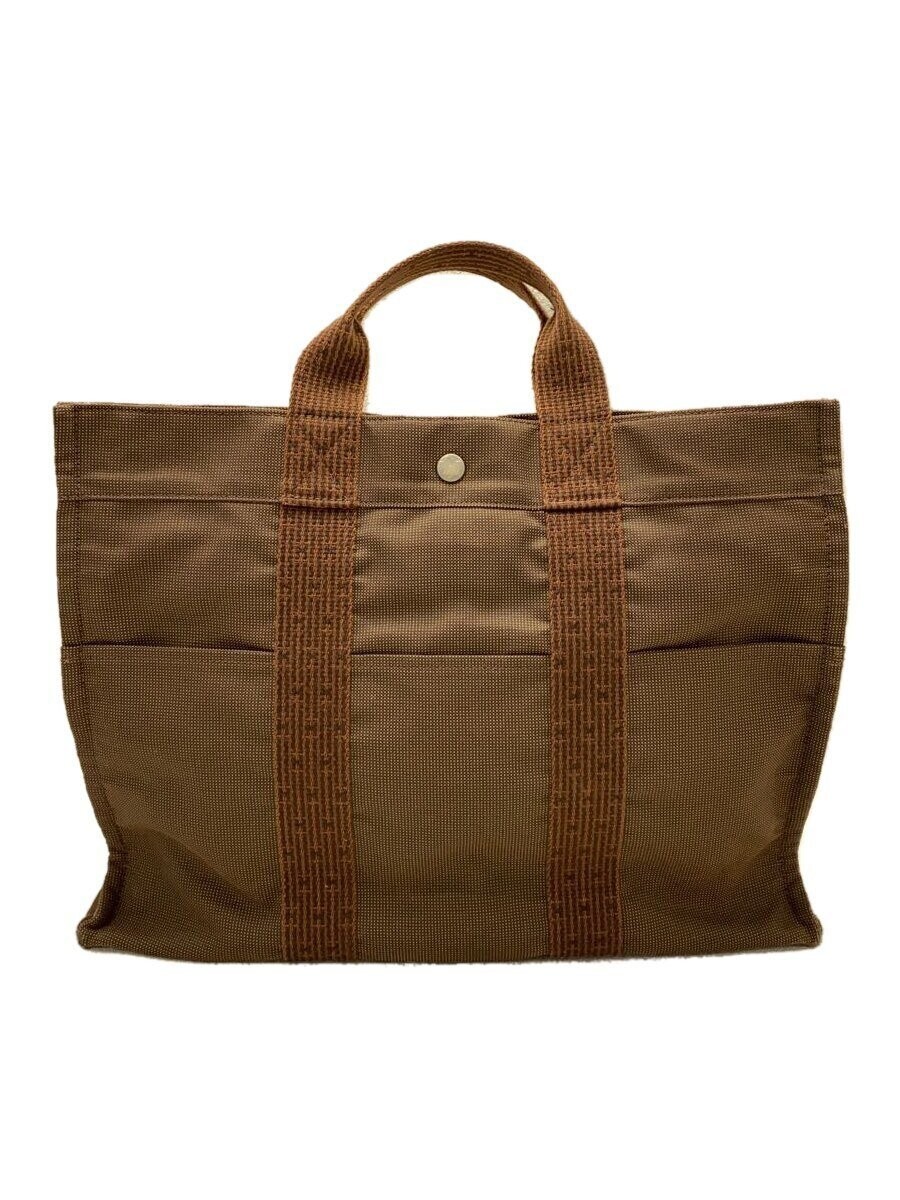 HERMES Air Line Tote Bag in Brown