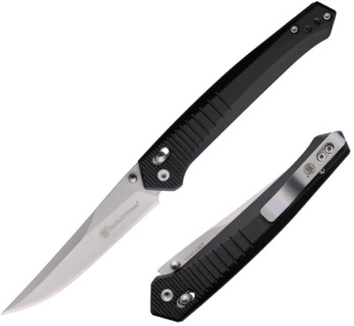Smith & Wesson Special Ops Folding Knife 3.5'' Stainless Blade Aluminum Handle