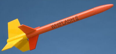 Starlight Rockets Whiplash II 14'' Flying Model Rocket Kit Made in USA STR9688
