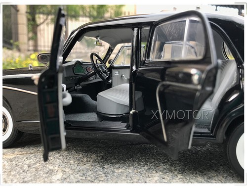 1/18 ShangHai SH760 1964 Vintage Car Diecast Car Model Gifts Collection Black - Bild 10 von 12