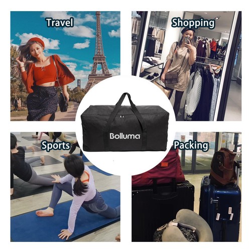 Large Sports Studio Equipment Holdall 78cm Travel Bag Camping Tent Zip Duffle UK - Picture 8 of 12