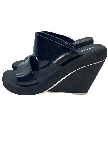 melissa MEGAN AD Gurkha Sandals 38 BLK AK008 | eBay