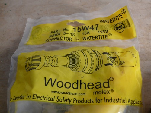 Woodhead Watertite Connector--15W47 - Picture 3 of 4